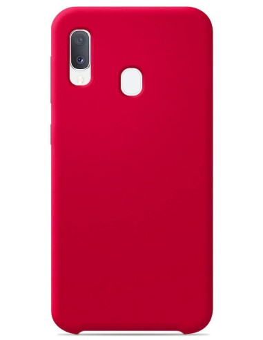 Coque en silicone Soft Touch Rouge