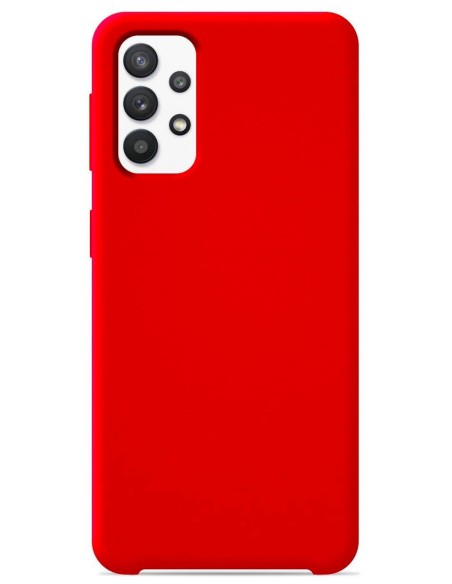 Coque en silicone Soft Touch Rouge pour Samsung Galaxy A32 5G