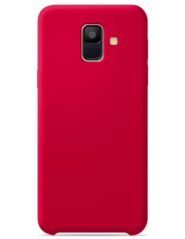 Coque en silicone Soft Touch Rouge