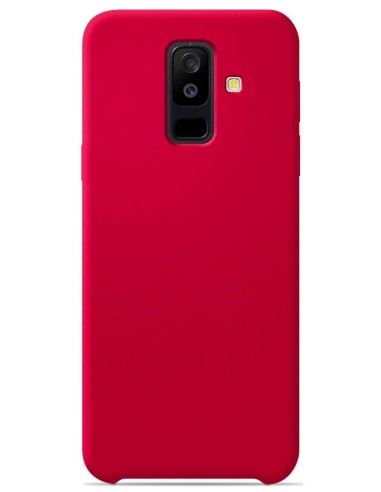 Coque en silicone Soft Touch Rouge