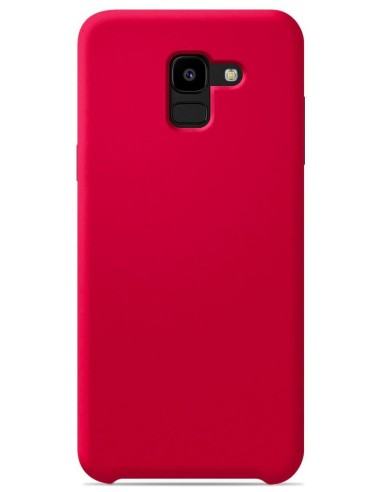 Coque en silicone Soft Touch Rouge