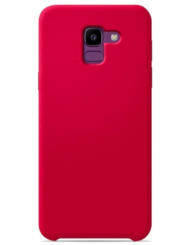 Coque en silicone Soft Touch Rouge