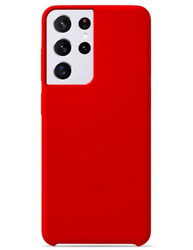 Coque en silicone Soft Touch Rouge