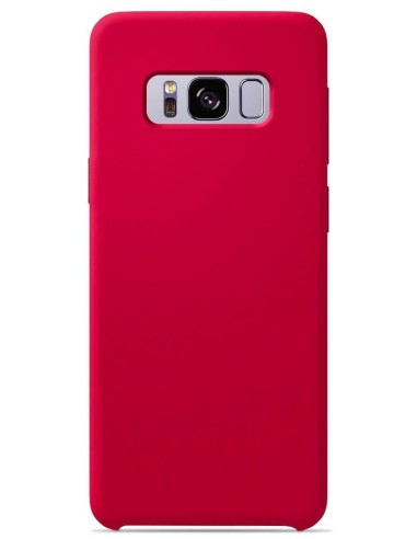 Coque en silicone Soft Touch Rouge