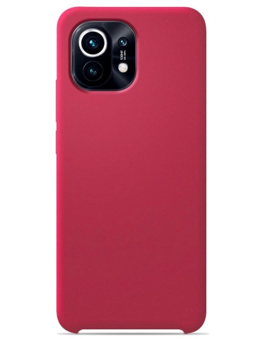 Coque en silicone Soft Touch Rouge pale