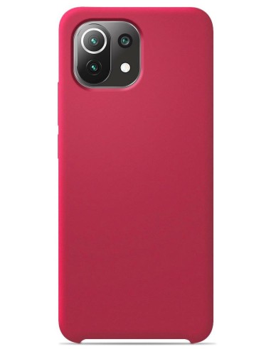 Coque en silicone Soft Touch Rouge pale