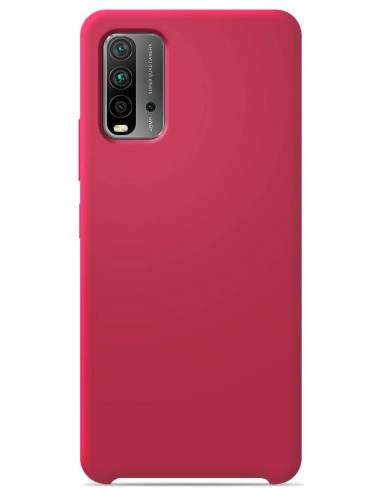 Coque en silicone Soft Touch Rouge pale