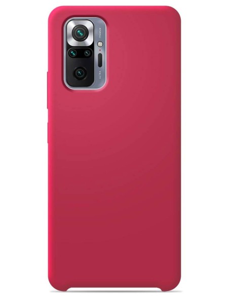 Coque en silicone Soft Touch Rouge pale pour Xiaomi Redmi Note 9T 5G