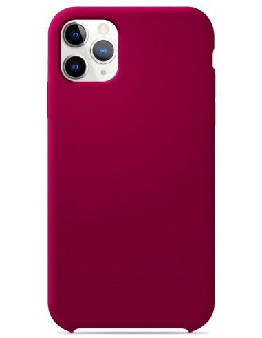 Coque en silicone Soft Touch Rouge passion