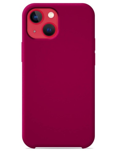 Coque en silicone Soft Touch Rouge passion