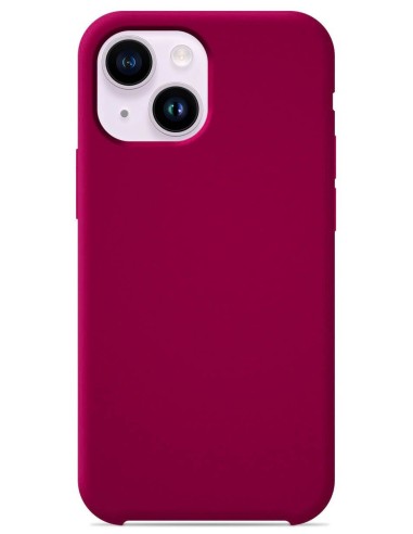 Coque en silicone Soft Touch Rouge passion