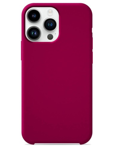 Coque en silicone Soft Touch Rouge passion