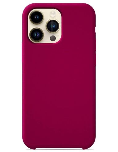 Coque en silicone Soft Touch Rouge passion