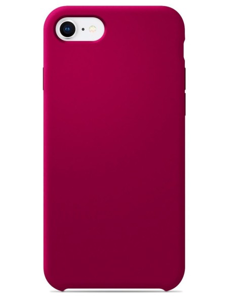 Coque en silicone Soft Touch Rouge passion pour Apple iPhone 7 Plus