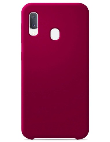 Coque en silicone Soft Touch Rouge passion