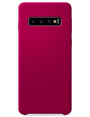 Coque en silicone Soft Touch Rouge passion