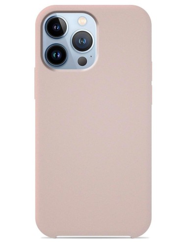 Coque en silicone Soft Touch Sable rosé