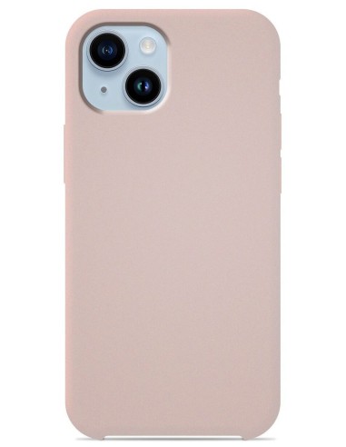 Coque en silicone Soft Touch Sable rosé