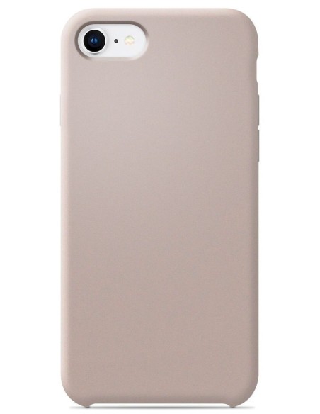 Coque en silicone Soft Touch Sable rosé pour Apple iPhone 7 Plus