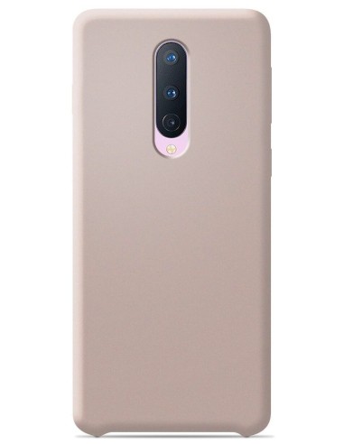 Coque en silicone Soft Touch Sable rosé