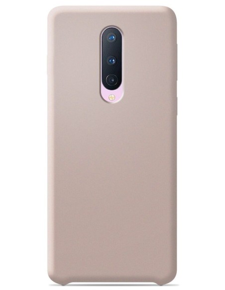 Coque en silicone Soft Touch Sable rosé pour OnePlus 8