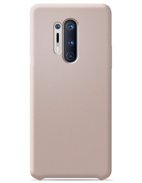 Coque en silicone Soft Touch Sable rosé pour OnePlus 8 Pro