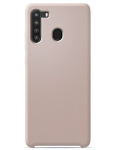 Coque Silicone Soft Touch Sable rosé | 1001coques.fr