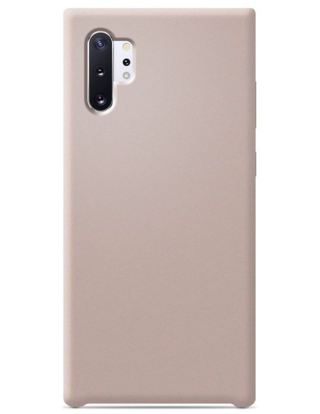 Coque en silicone Soft Touch Sable rosé pour Samsung Galaxy Note 10 Plus