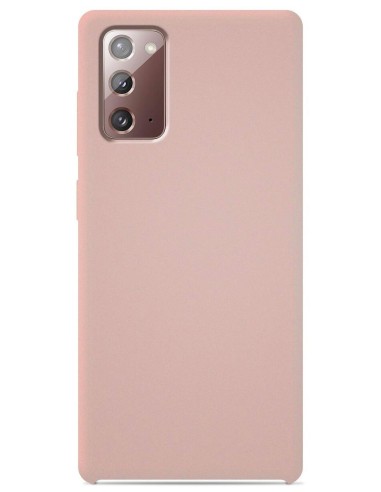 Coque en silicone Soft Touch Sable rosé