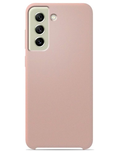 Coque en silicone Soft Touch Sable rosé