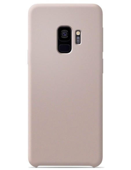 Coque en silicone Soft Touch Sable rosé pour Samsung Galaxy S9