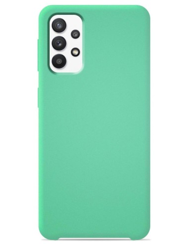 Coque en silicone Soft Touch Vert d'eau