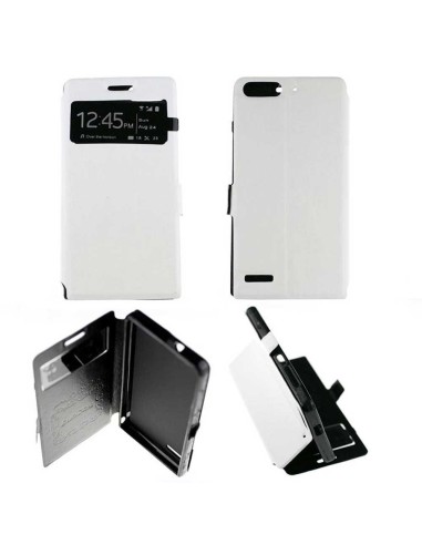 Etui folio en Simili cuir Blanc