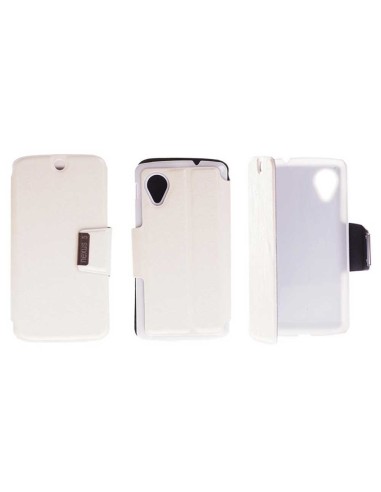 Etui folio en Simili cuir Blanc