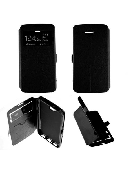 Etui folio en Simili cuir Noir pour LG G Pro Lite
