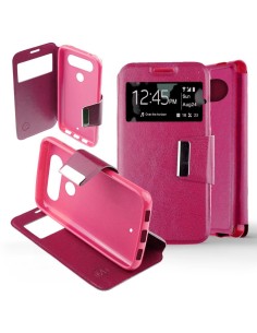 Etui Folio Rose simili cuir | 1001coques.fr