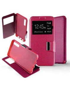 Etui Folio Rose simili cuir | 1001coques.fr