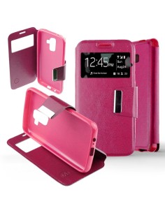 Etui Folio Rose simili cuir | 1001coques.fr