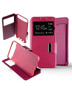 Etui Folio Rose simili cuir | 1001coques.fr