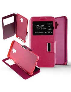 Etui Folio Rose simili cuir | 1001coques.fr