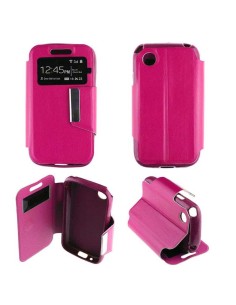 Etui Folio Rose simili cuir | 1001coques.fr