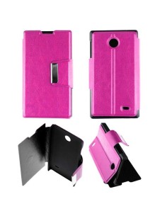 Etui Folio Rose simili cuir | 1001coques.fr