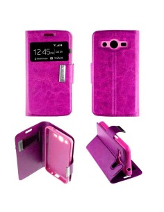 Etui Folio Rose simili cuir | 1001coques.fr