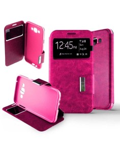 Etui Folio Rose simili cuir | 1001coques.fr