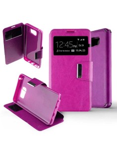 Etui Folio Rose simili cuir | 1001coques.fr