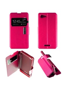 Etui Folio Rose simili cuir | 1001coques.fr