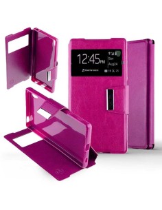 Etui Folio Rose simili cuir | 1001coques.fr