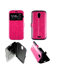 Etui Folio Rose simili cuir | 1001coques.fr