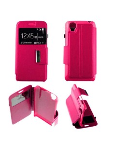 Etui Folio Rose simili cuir | 1001coques.fr