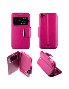 Etui Folio Rose simili cuir | 1001coques.fr